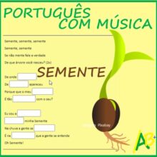Semente - português com música