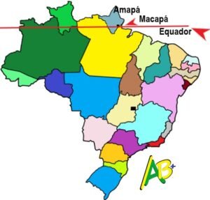 Linha do Equador no Macapá